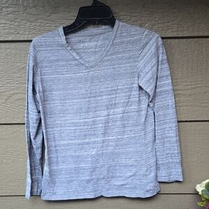 CooliBar UPS 50 Plus Long Sleeve Gray Space Dye T-shirt S